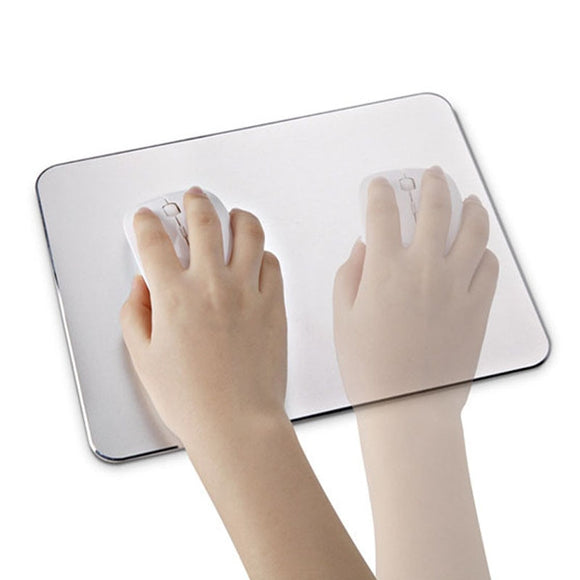New Luxury Aluminum Metal Slim Large Game Mouse Pad