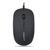 Forka Silent Click Mini USB Wired Computer Mouse