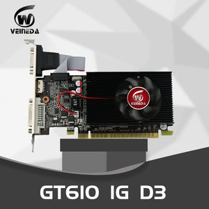 Veineda Video Card GT610 1GB 64Bit