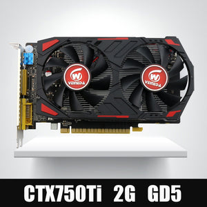 Veineda Graphics Cards Original GPU GTX750Ti 2GB 128Bit GDDR5 Video Card