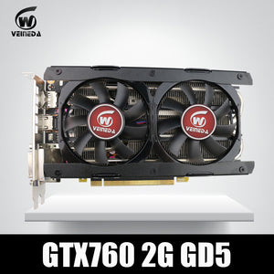 Veineda Video Card  GTX760 2GB GDDR5 256Bit 6004MHz