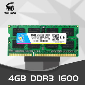 VEINEDA memoria ddr3 4gb 8gb 1333mhz