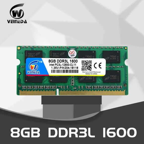 VEINEDA computer Laptop DDR3L DDR3 8GB 1600MHz