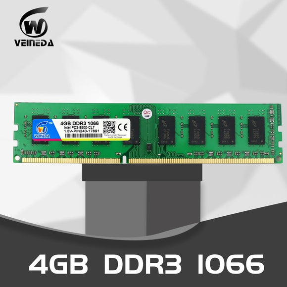 VEINEDA Memory ram DDR3 4gb