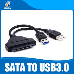 SATA3 USB3.0 To SATA Cable for 2.5" SSD Internal Exteral HDD Data Cable with OTG Function Instead 2.5" HDD case